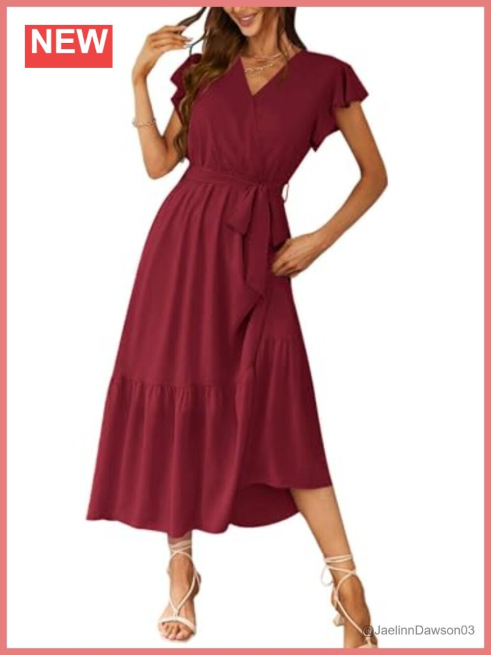 PRETTYGARDEN Women's Summer Floral Boho Maxi Dress